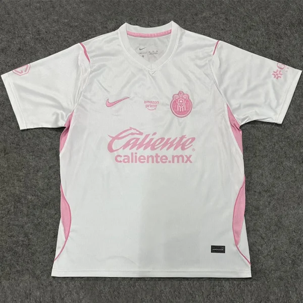 Chivas 2026/27 Pink Special Edition Jersey Fan Version - Front View | KFCOOL