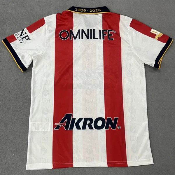 Chivas 2026/27 Special Edition Jersey Fan Version - Back View Chivas 2026/27 Special Edition Jersey Fan Version - Back View | KFCOOL