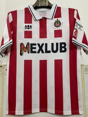 Chivas 1994/95 Retro Home Jersey Fan Version - Front View | KFCOOL