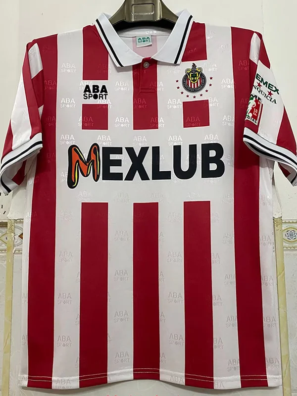 Chivas 1994/95 Retro Home Jersey Fan Version - Front View Chivas 1994/95 Retro Home Jersey Fan Version - Front View | KFCOOL