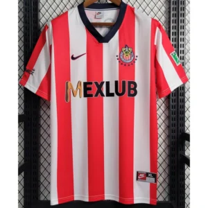 Chivas 1996/97 Retro Home Jersey Fan Version - Front View | KFCOOL