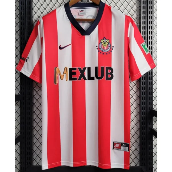 Chivas 1996/97 Retro Home Jersey Fan Version - Front View Chivas 1996/97 Retro Home Jersey Fan Version - Front View | KFCOOL