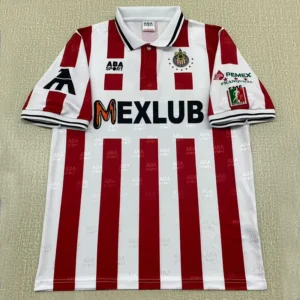 Chivas 1997/98 Retro Home Jersey Fan Version - Front View | KFCOOL