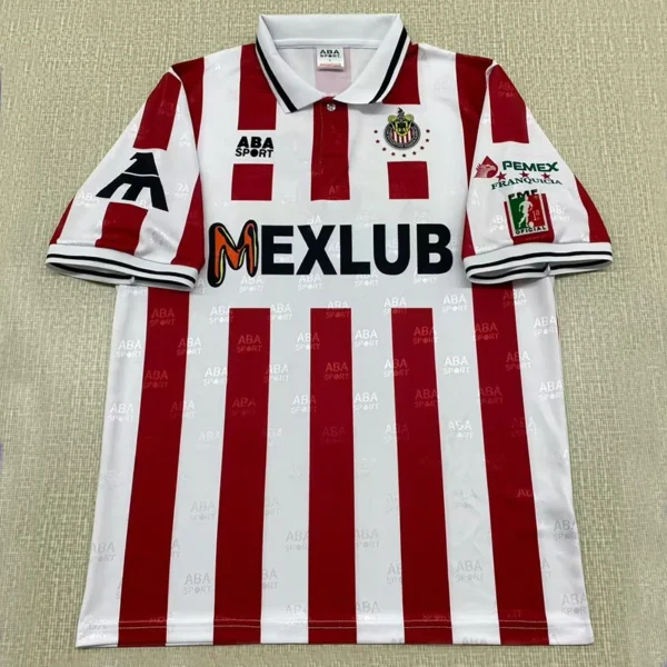 Chivas 1997/98 Retro Home Jersey Fan Version - Front View Chivas 1997/98 Retro Home Jersey Fan Version - Front View | KFCOOL