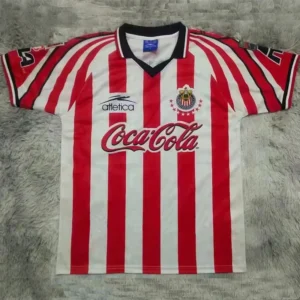 Chivas 1998/99 Retro Home Jersey Fan Version - Front View | KFCOOL