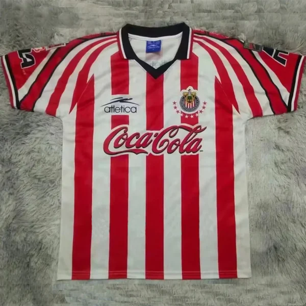 Chivas 1998/99 Retro Home Jersey Fan Version - Front View Chivas 1998/99 Retro Home Jersey Fan Version - Front View | KFCOOL