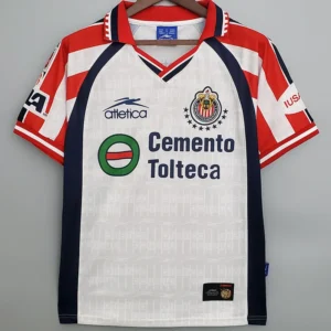 Chivas 1999/00 Retro Away Jersey Fan Version - Front View | KFCOOL