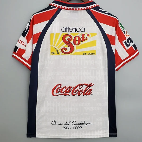 Chivas 1999/00 Retro Away Jersey Fan Version - Back View Chivas 1999/00 Retro Away Jersey Fan Version - Back View | KFCOOL