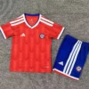 Chile 2026/27 Home Kids Kit Fan Version - Front View | KFCOOL