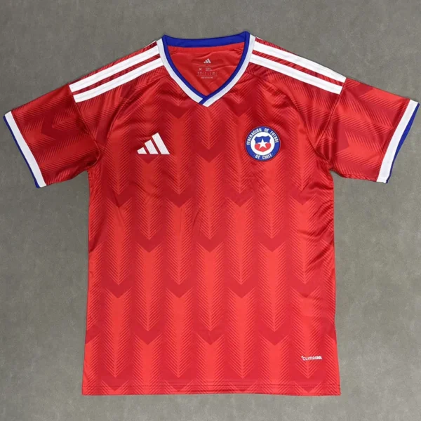 Chile 2026/27 Home Jersey Fan Version - Front View Chile 2026/27 Home Jersey Fan Version - Front View | KFCOOL