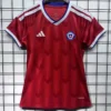 Chile 2026/27 Home Women Jersey Fan Version - Front View | KFCOOL