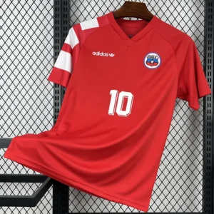 Chile 1994/95 Retro Home Jersey Fan Version - Front View Chile 1994/95 Retro Home Jersey Fan Version - Front View | KFCOOL