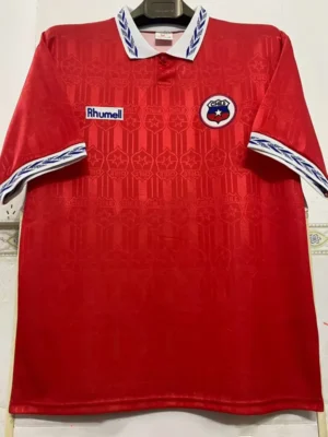 Chile 1995/96 Retro Home Jersey Fan Version - Front View Chile 1995/96 Retro Home Jersey Fan Version - Front View | KFCOOL
