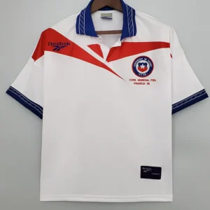 Chile 1998/99 Retro Away Jersey Fan Version - Front View Chile 1998/99 Retro Away Jersey Fan Version - Front View | KFCOOL