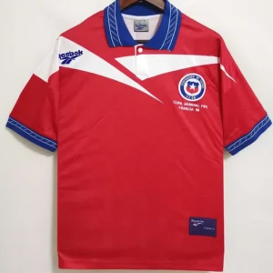 Chile 1998/99 Retro Home Jersey Fan Version - Front View Chile 1998/99 Retro Home Jersey Fan Version - Front View | KFCOOL