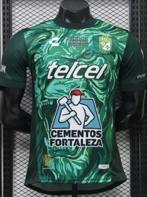 Club León 2026/27 Home Jersey Player Version - Front View Club León 2026/27 Home Jersey Player Version - Front View | KFCOOL