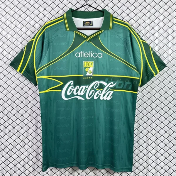 Club León 1998/99 Retro Home Jersey Fan Version - Front View | KFCOOL