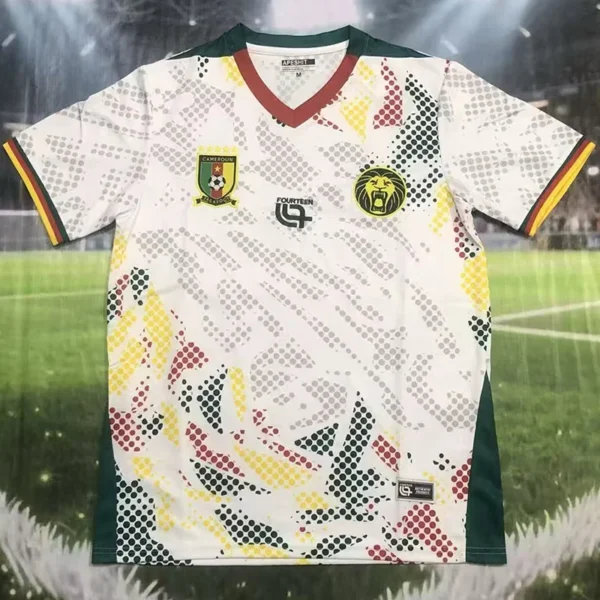 Cameroon 2026/27 Away Jersey Fan Version - Front View Cameroon 2026/27 Away Jersey Fan Version - Front View | KFCOOL