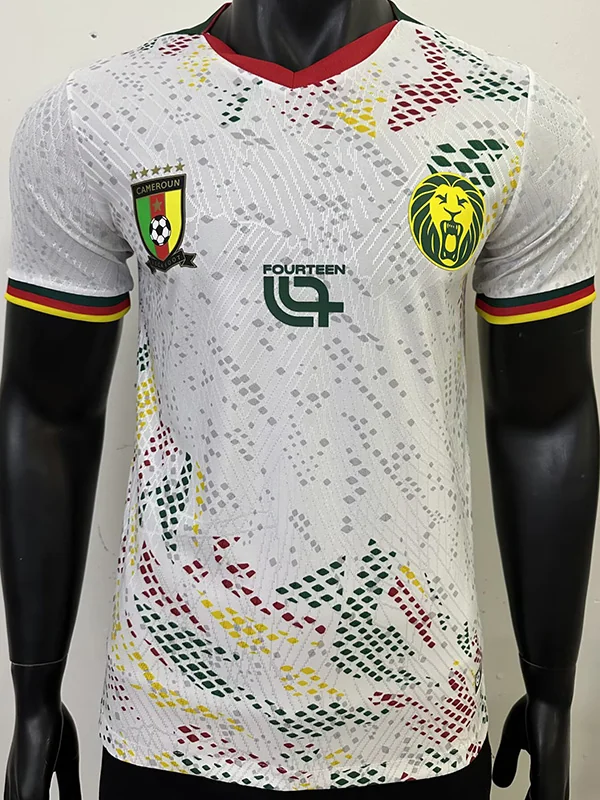 Cameroon 2026/27 Away Jersey Player Version - Front View | KFCOOL