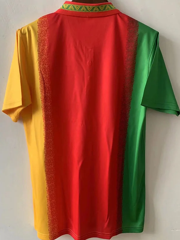 Cameroon 1994/95 Retro Jersey Fan Version - Back View Cameroon 1994/95 Retro Jersey Fan Version - Back View | KFCOOL