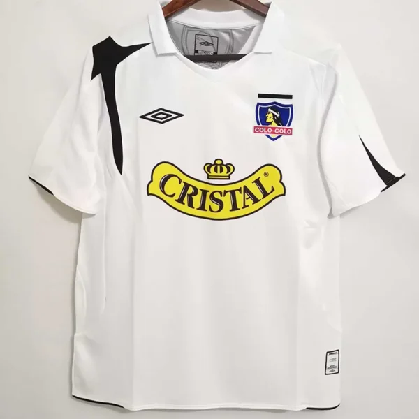 Colo-Colo 2006/07 Retro Home Jersey Fan Version - Front View | KFCOOL