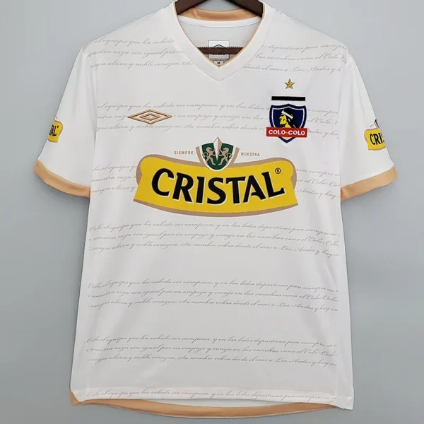 Colo-Colo 2011/12 Retro Home Jersey Fan Version - Front View Colo-Colo 2011/12 Retro Home Jersey Fan Version - Front View | KFCOOL