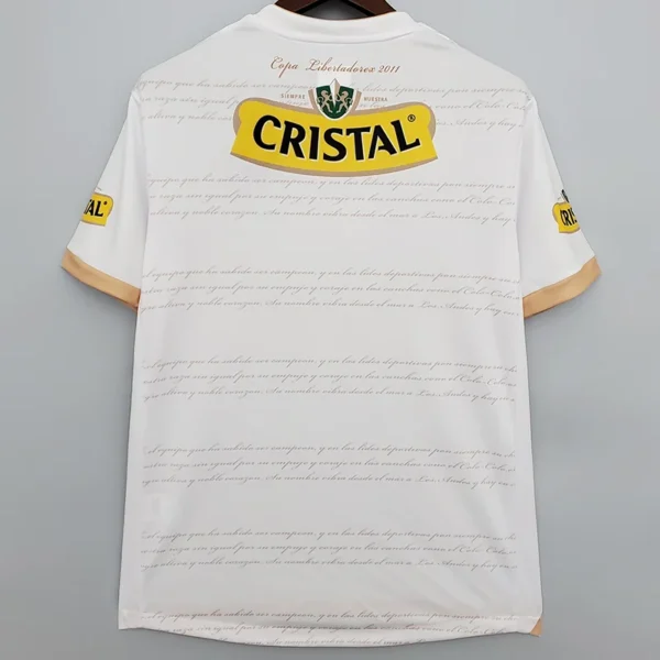 Colo-Colo 2011/12 Retro Home Jersey Fan Version - Back View Colo-Colo 2011/12 Retro Home Jersey Fan Version - Back View | KFCOOL