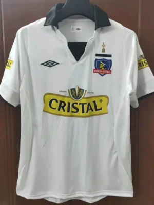 Colo-Colo 2013/14 Retro Home Jersey Fan Version - Front View | KFCOOL