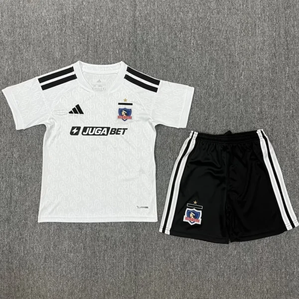 Colo-Colo 2026/27 Home Kids Kit Fan Version - Front View Colo-Colo 2026/27 Home Kids Kit Fan Version - Front View | KFCOOL