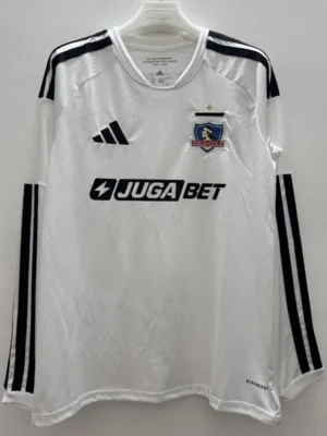 Colo-Colo 2026/27 Home Long Sleeve Jersey Fan Version - Front View | KFCOOL