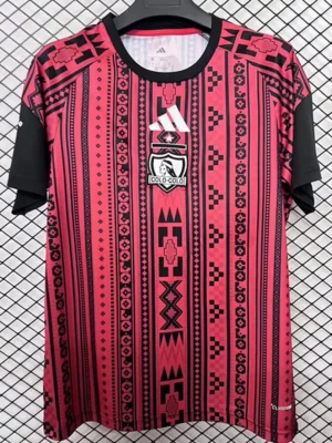 Colo-Colo 2026/27 Red Black Training Shirt - Front View | KFCOOL