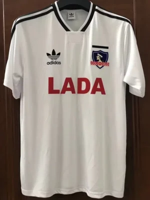 Colo-Colo 1991/92 Retro Home Jersey Fan Version - Front View | KFCOOL