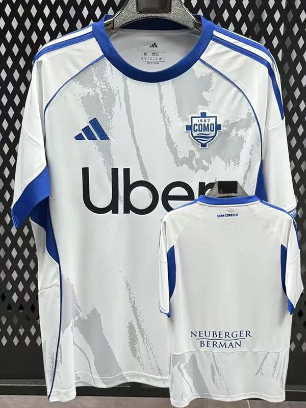 Como 2025/26 Away Jersey Fan Version - Front View | KFCOOL