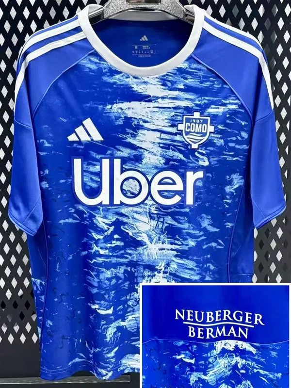Como 2025/26 Home Jersey Fan Version - Front View | KFCOOL