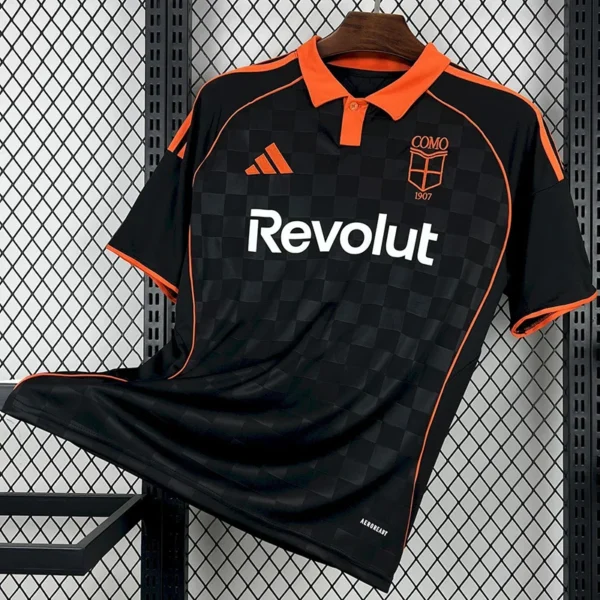 Como 2025/26 Third Jersey Fan Version - Back View | KFCOOL