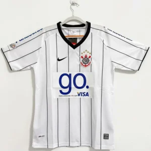 Corinthians 2009/10 Retro Home Jersey Fan Version - Front View | KFCOOL