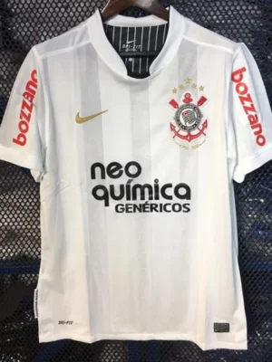 Corinthians 2010/11 Retro Home Jersey Fan Version - Front View | KFCOOL