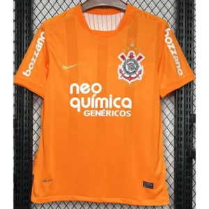 Corinthians 2010/11 Retro Orange Jersey Fan Version - Front View | KFCOOL