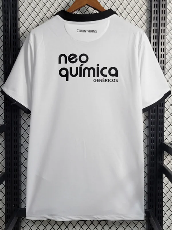 Corinthians 2011/12 Retro Home Jersey Fan Version - Back View | KFCOOL
