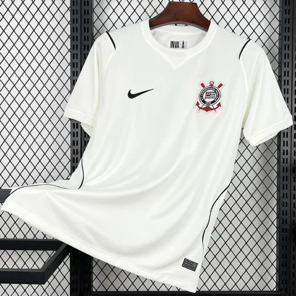 Corinthians 2026/27 Home Jersey Fan Version - Front View Corinthians 2026/27 Home Jersey Fan Version - Front View | KFCOOL