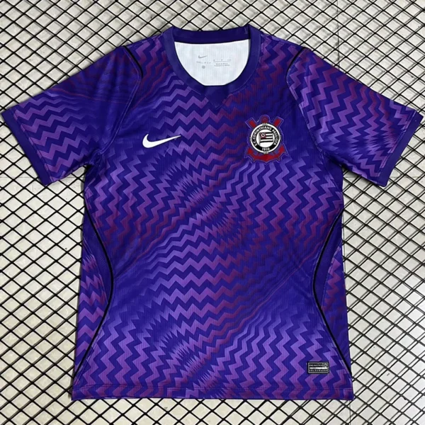 Corinthians 2026/27 Goalkeeper Purple Jersey Fan Version - Front View | KFCOOL
