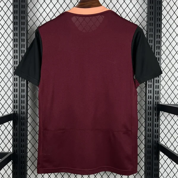 Corinthians 2026/27 Brown Red Training Shirt - Back View | KFCOOL