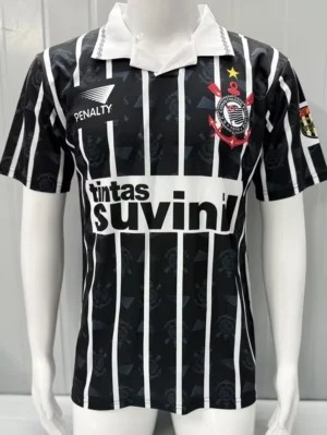 Corinthians 1995/96 Retro Away Jersey Fan Version - Front View | KFCOOL