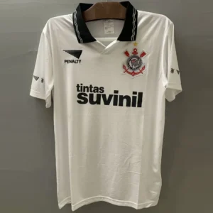Corinthians 1995/96 Retro Home Jersey Fan Version - Front View | KFCOOL