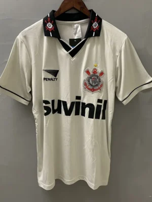 Corinthians 1996/97 Retro Home Jersey Fan Version - Front View | KFCOOL