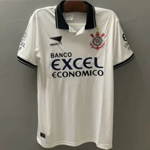 Corinthians 1997/98 Retro Home Jersey Fan Version - Front View | KFCOOL