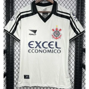 Corinthians 1998/99 Retro Home Jersey Fan Version - Front View | KFCOOL