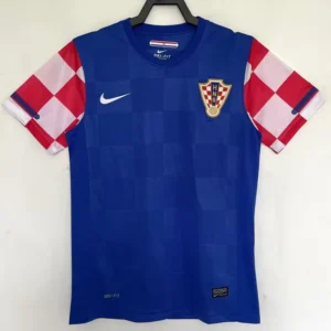 Croatia 2010/11 Retro Away Jersey Fan Version - Front View | KFCOOL