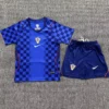 Croatia 2026/27 Away Kids Kit Fan Version - Front View | KFCOOL