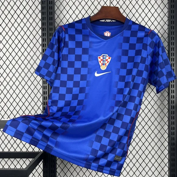 Croatia 2026/27 Away Jersey Fan Version - Back View | KFCOOL